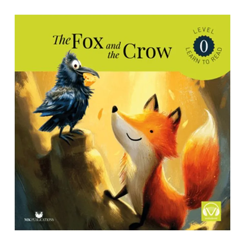 The Fox and the Crow Starter – Level 0 - İngilizce Hikaye