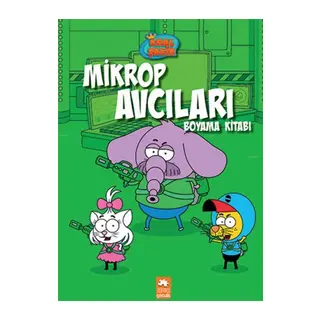 Mikrop cıları Boyama Kitabı