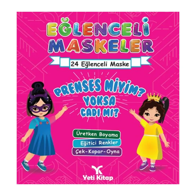 Eğlenceli maskeler prenses miyim sa cadımı?