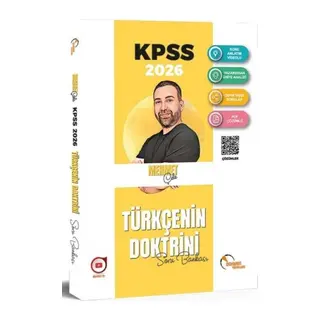 Doktrin 2026 KPSS Türkçenin Doktrini Soru ası Çözümlü