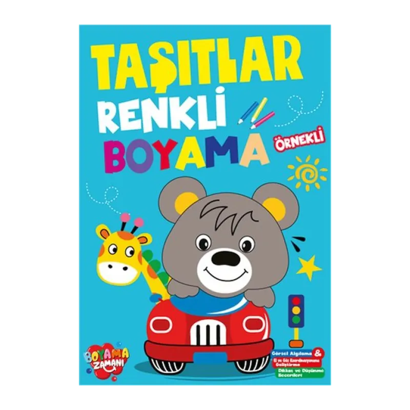 Renkli Boyama Taşıtlar