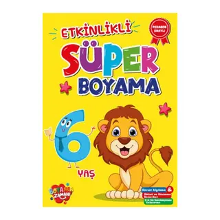 Etkinlikli Süper Boyama 6 Yaş