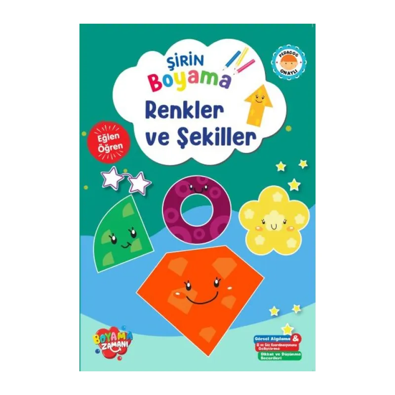 Şirin Boyama – Renkler ve Şekiller