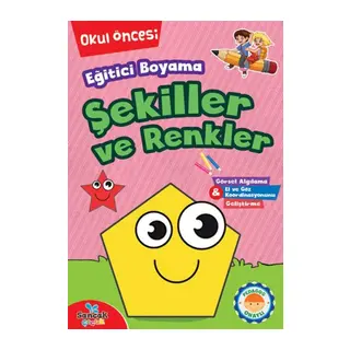 Eğitici Boyama - Şekiller ve Renkler
