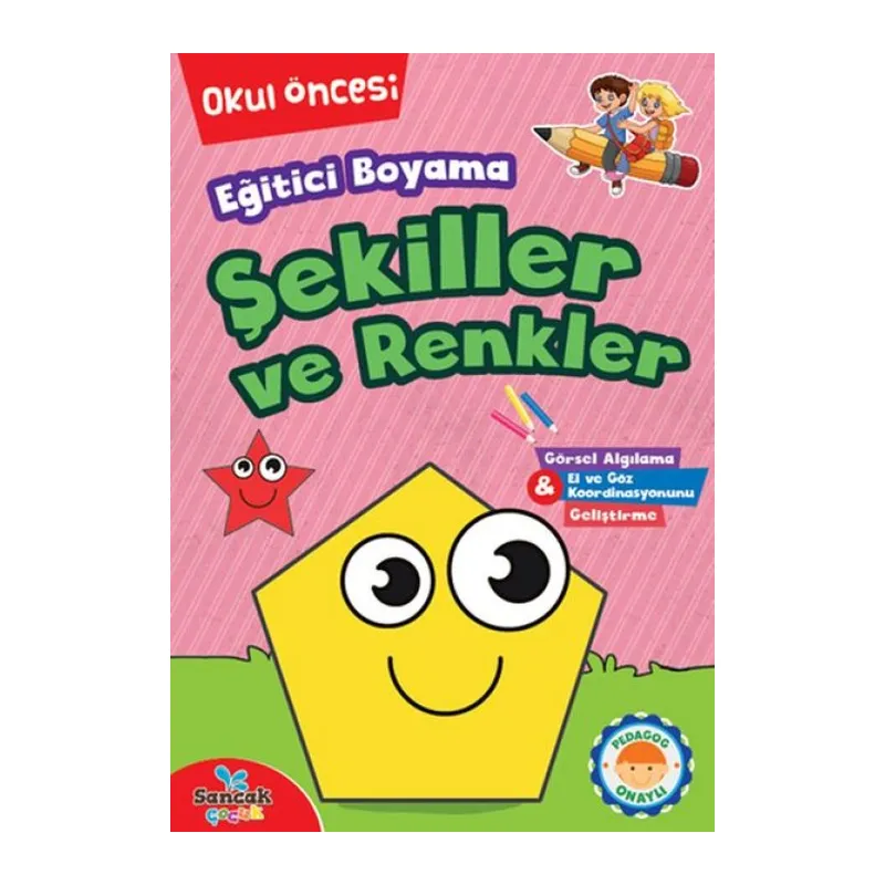 Eğitici Boyama - Şekiller ve Renkler