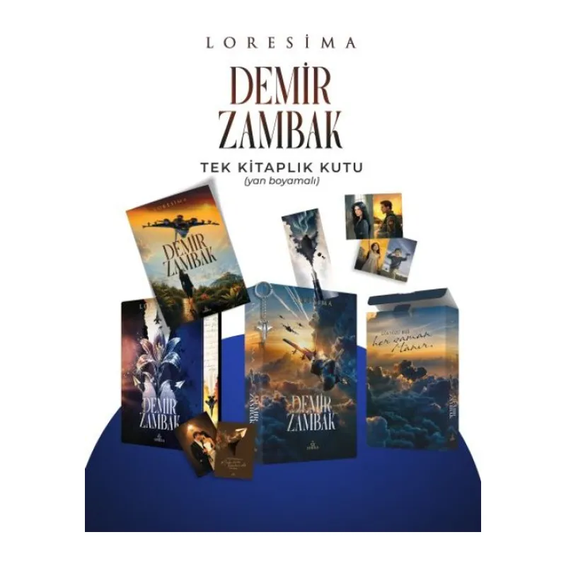 Demir Zambak 1 - Tek lık Kutu Yan Boyamalı