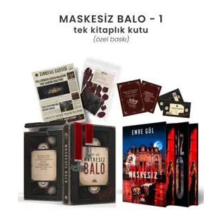 Maskesiz B 1 – Tek lık Yan Boyamalı Kutu (Özel Baskı)