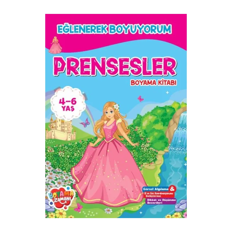 Eğlenerek Boyuyorum Prensesler