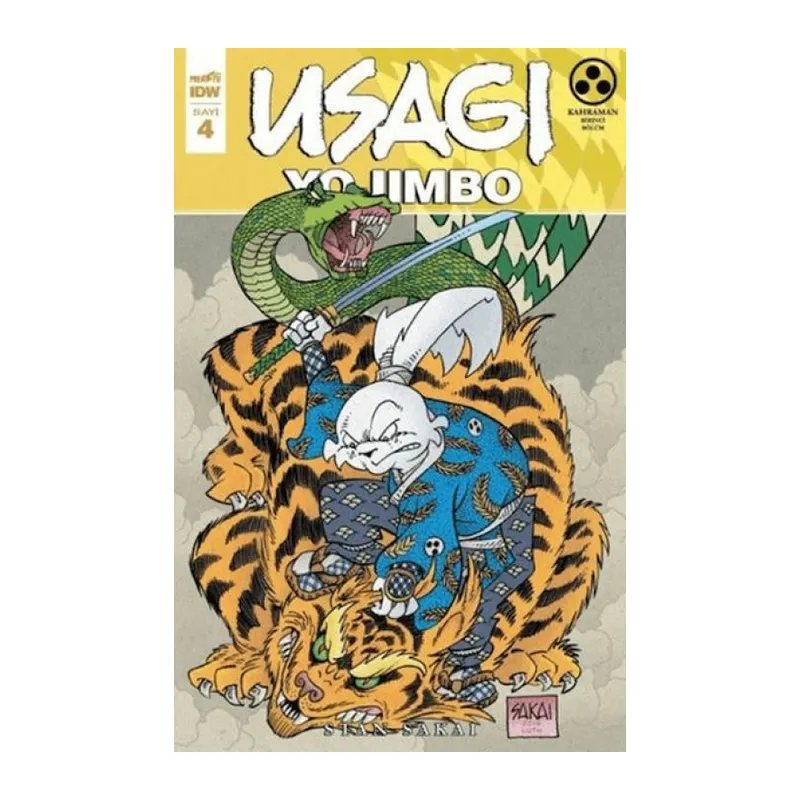 Usagi Yojimbo Sayı 04
