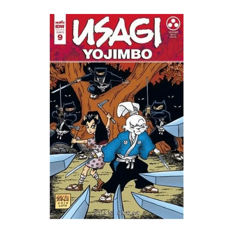 Usagi Yojimbo Sayı 09