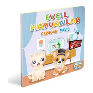 Evcil Hayvanlar Papağan Miş 3 Boyutlu
