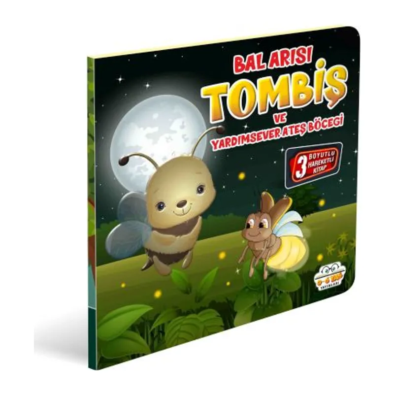 Bal Arısı Tombiş Ve Yardımsever Ateş Böceği 3 Boyutlu