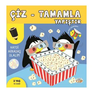Çiz-Tamamla-Yapıştır Haydi Arkadaş Olalım