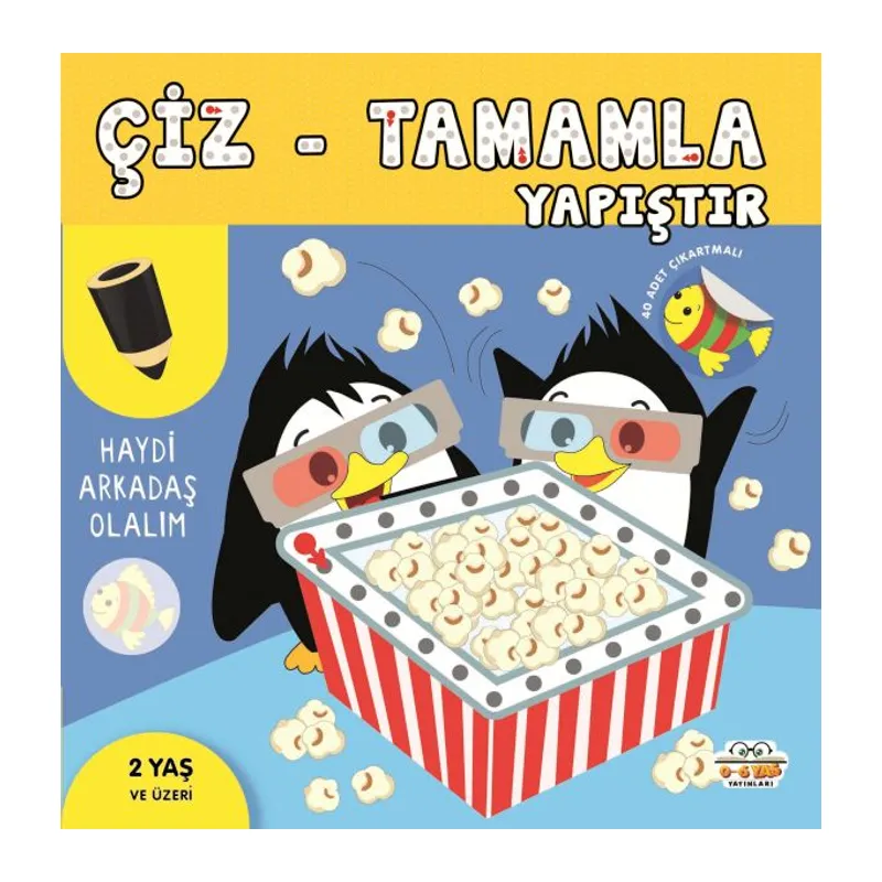 Çiz-Tamamla-Yapıştır Haydi Arkadaş Olalım