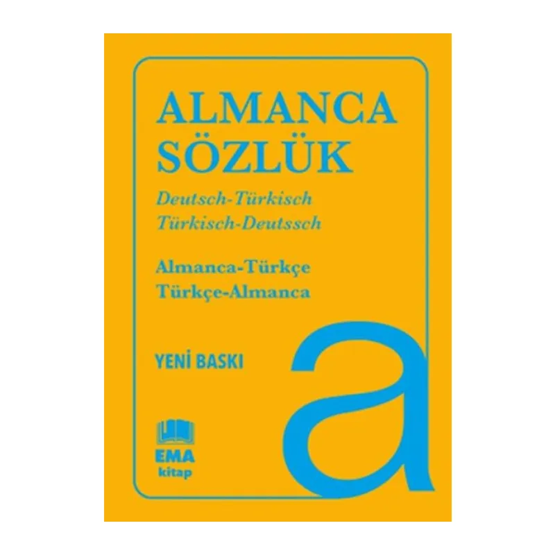 Almanca Sözlük - Almanca-Türkçe /Türkçe-Almanca