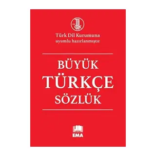 Büyük Türkçe Sözlük(Karton Kapak)