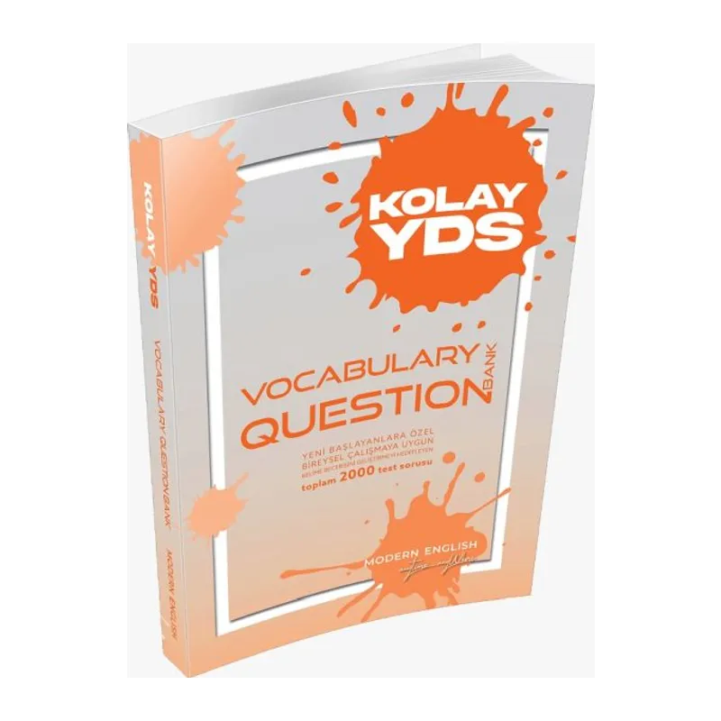 Kolay YDS Vabulary Question