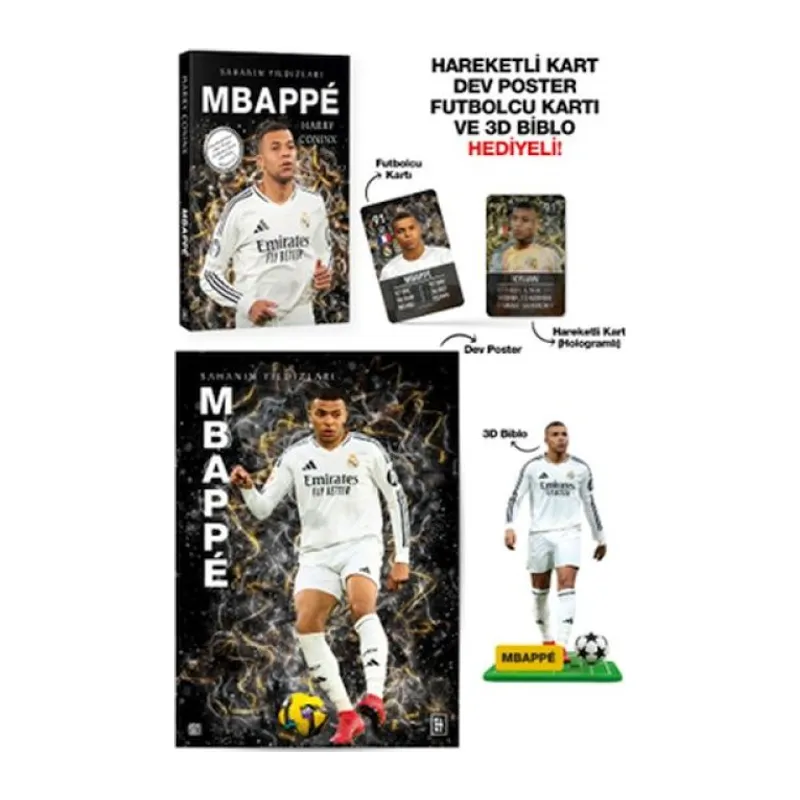 Mbappé - Sahanın Yıldızları - 3D Biblo li!
