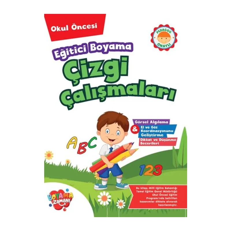 Eğitici Boyama - Çizgi Çalışmaları