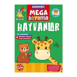 Etkinlikli Mega Boyama - Hayvanlar