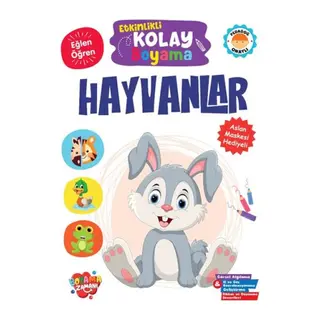 Etkinlikli Kolay Boyama – Hayvanlar