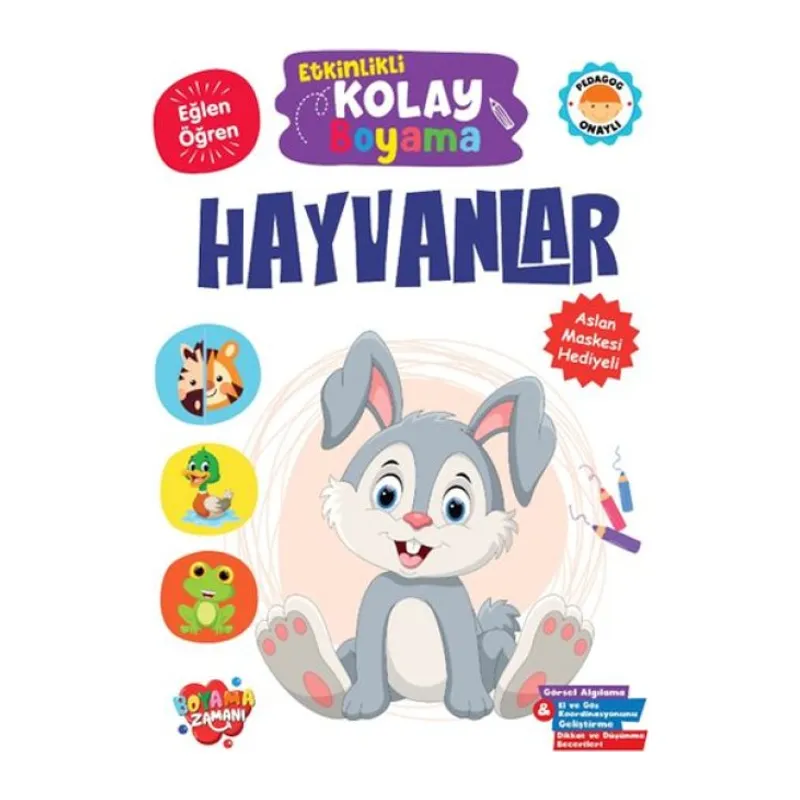Etkinlikli Kolay Boyama – Hayvanlar