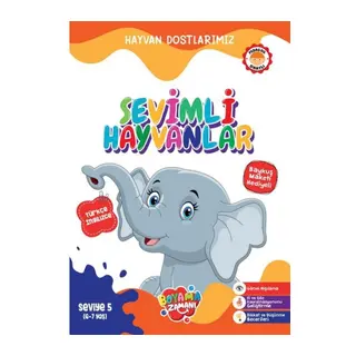 Hayvan Dostlarımız - Sevimli Hayvanlar Seviye 5 (6-7 Yaş)