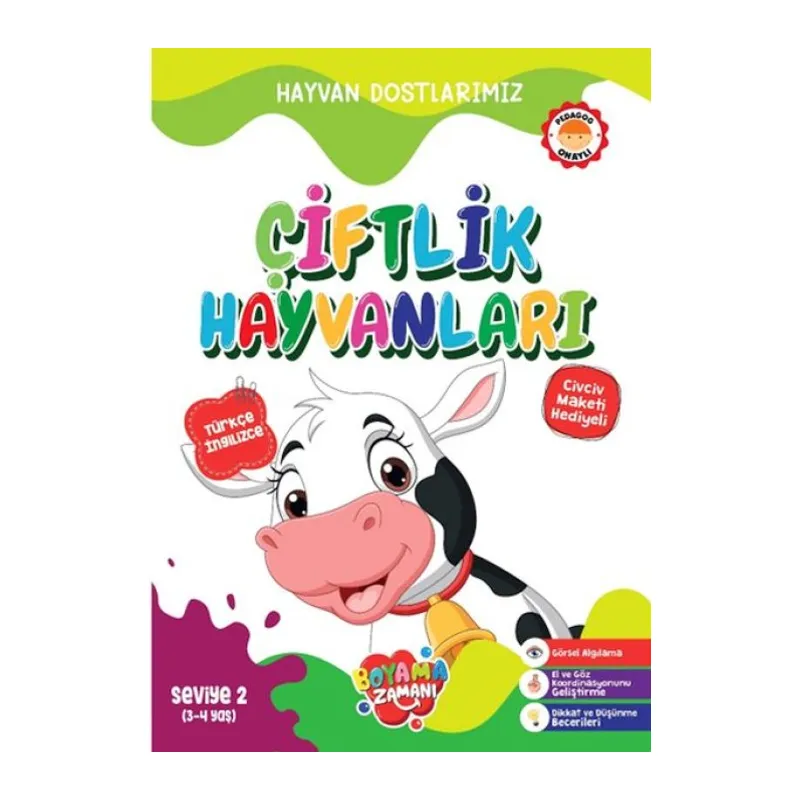 Hayvan Dostlarımız - Çiftlik Hayvanları Seviye 2 (3-4 Yaş)