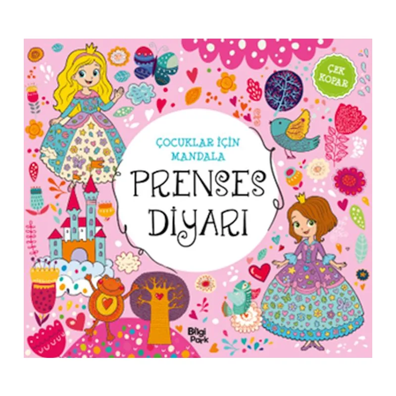 Çuklar İçin Mandala - Prenses Diyarı