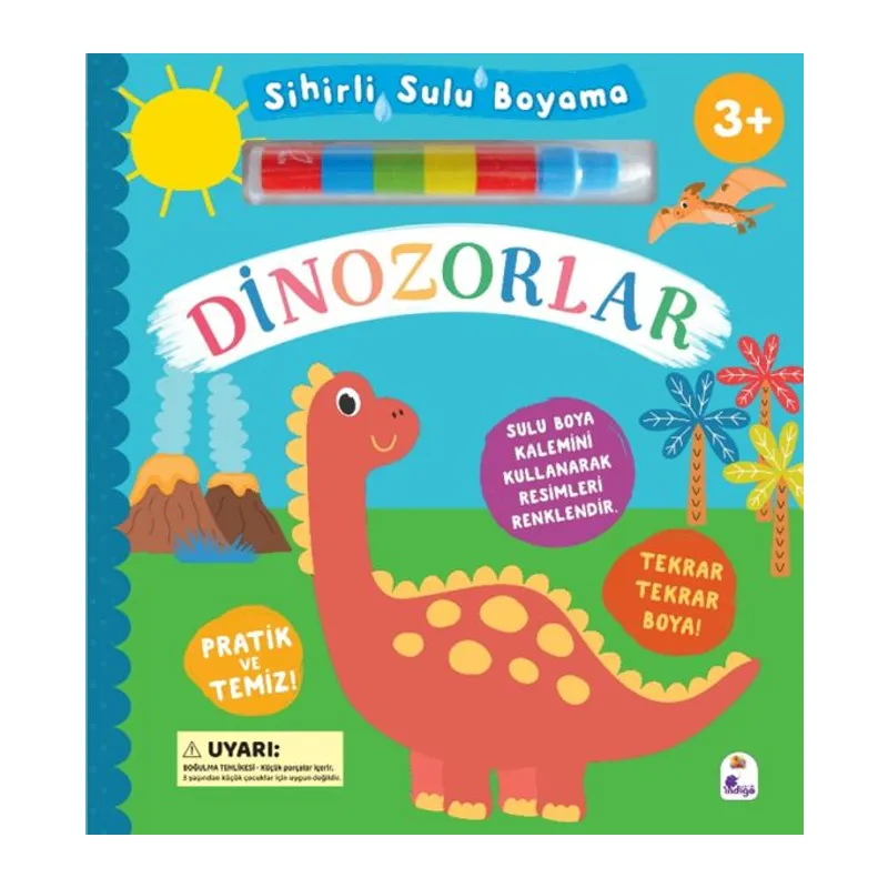 Sihirli Sulu Boyama – Dinozorlar