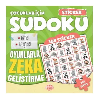 Çuklar için Sudoku - li Zor Seviye 2
