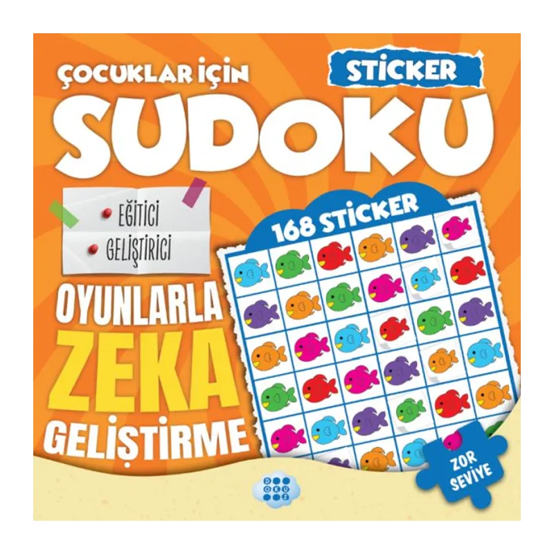 Çuklar için Sudoku - li Zor Seviye 3