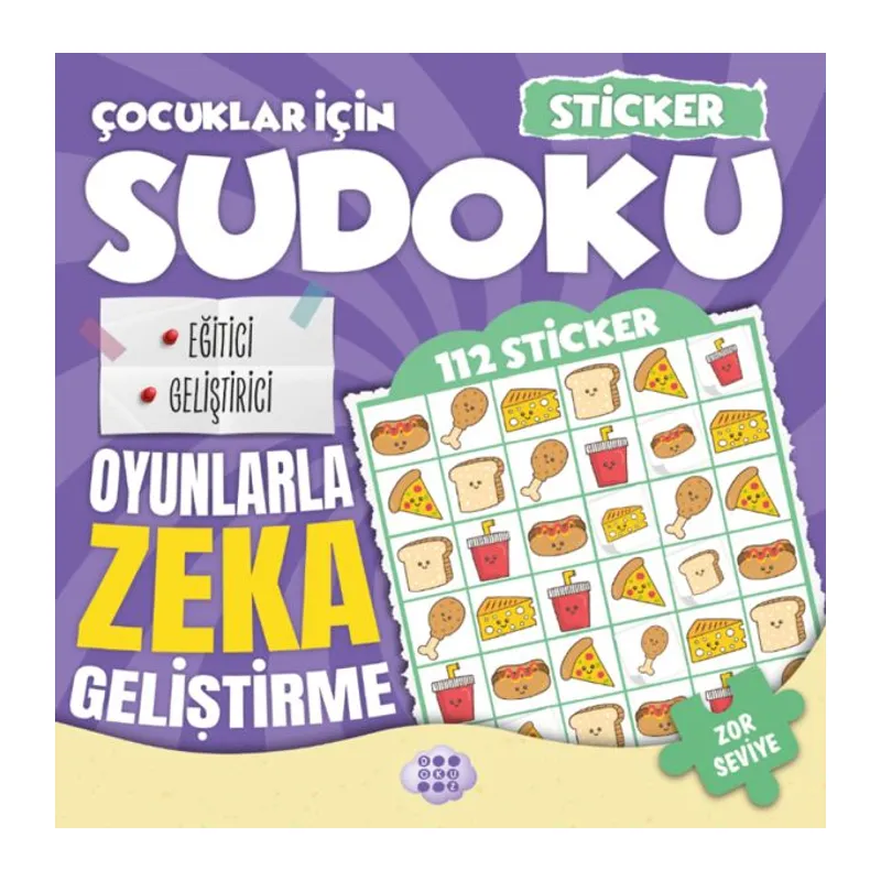 Çuklar için Sudoku - li Zor Seviye 4