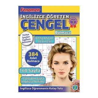Fenomen İngilizce Öğreten Çengel Bulmaca Başlangıç Seviyesi 2