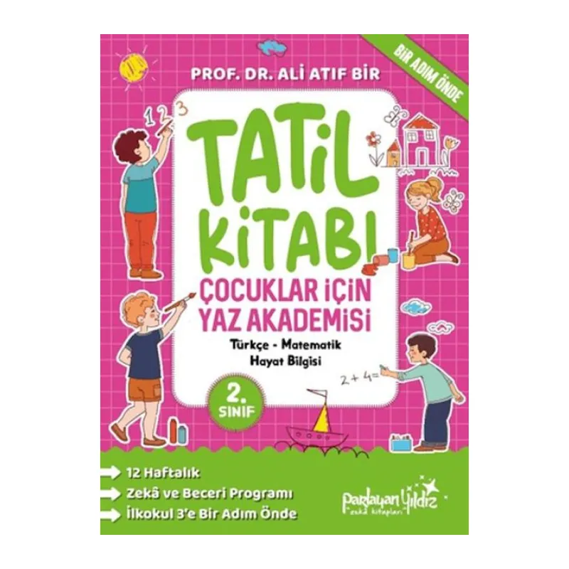 Çuklar İçin Yaz Akademisi 2. Sınıf Tatil Kitabı