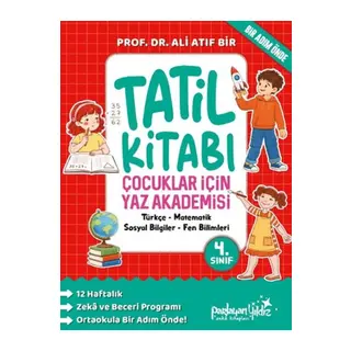 Çuklar İçin Yaz Akademisi 4. Sınıf Tatil Kitabı