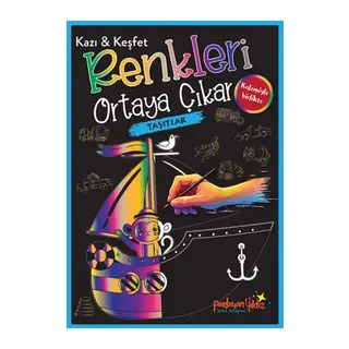 Kazı & Keşfet Renkleri Ortaya Çıkar - Taşıtlar