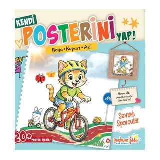 Kendi Posterini Yap! Boya Kopart As! Sevimli Sporcular