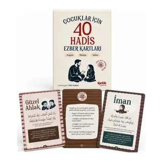 Çuklar için 40 Hadis Ezber Kartları