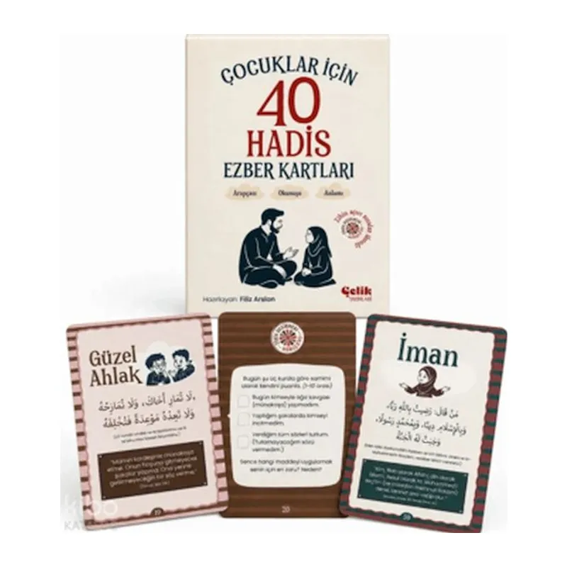 Çuklar için 40 Hadis Ezber Kartları