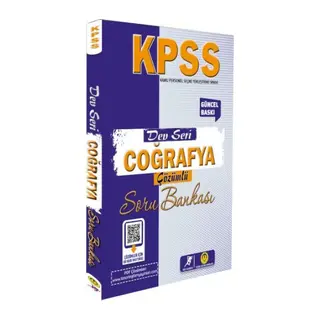 Tasarı Yayınları KPSS Dev Seri Coğrafya Soru ası