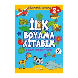 Çıkartmalı İlk Boyama Kitabım 2+ Yaş-2