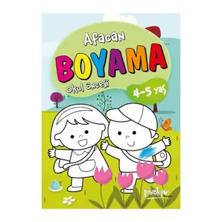 Afacan Boyama Okul Öncesi 4-5 Yaş