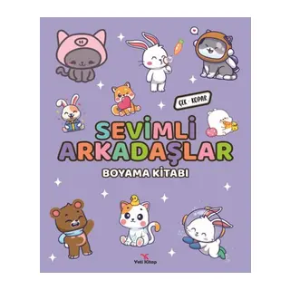 Sevimli Arkadaşlar Boyama Kitabı
