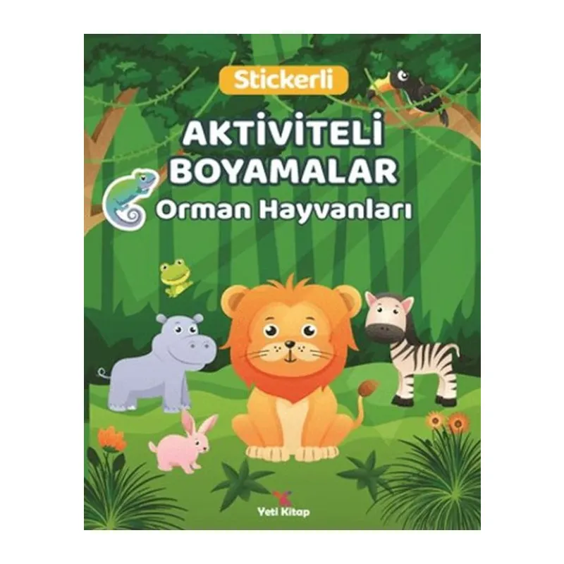 Orman Hayvanları Aktiviteli Boyamalar
