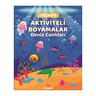 Deniz Canlıları Aktiviteli Boyamalar