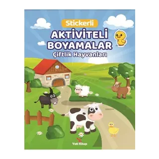 Çiflik Hayvanları Aktiviteli Boyamalar