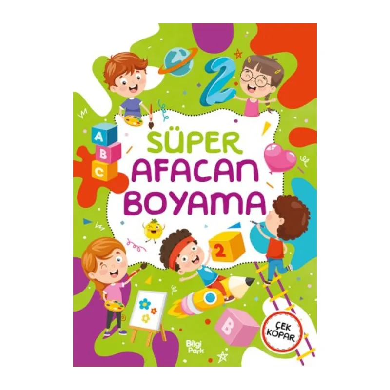 Süper Afacan Boyama Kitabı