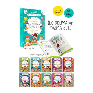 Anetil İlk Okuma ve Yazma Seti – 10