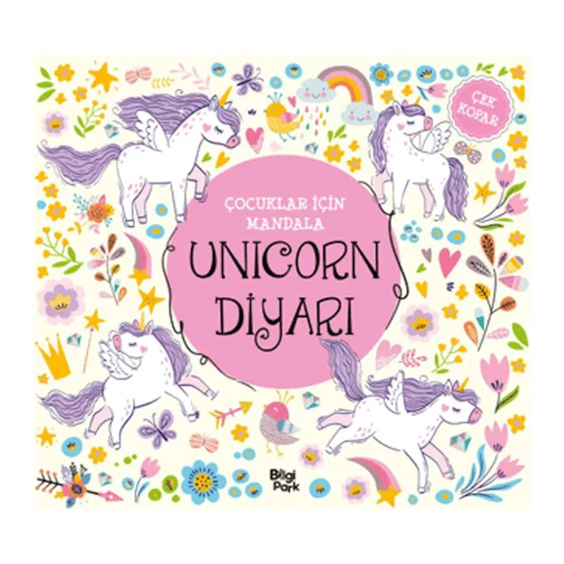 Çuklar İçin Mandala - Unicorn Diyarı